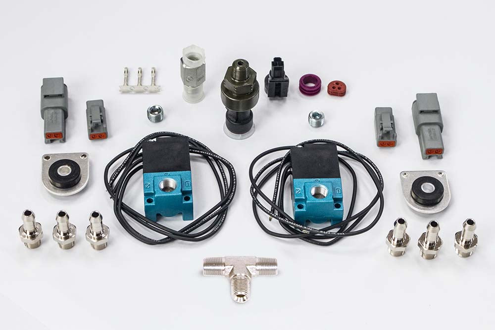 CO2 Boost Control Dual Solenoid & Pressure Sensor Kit HT-020402