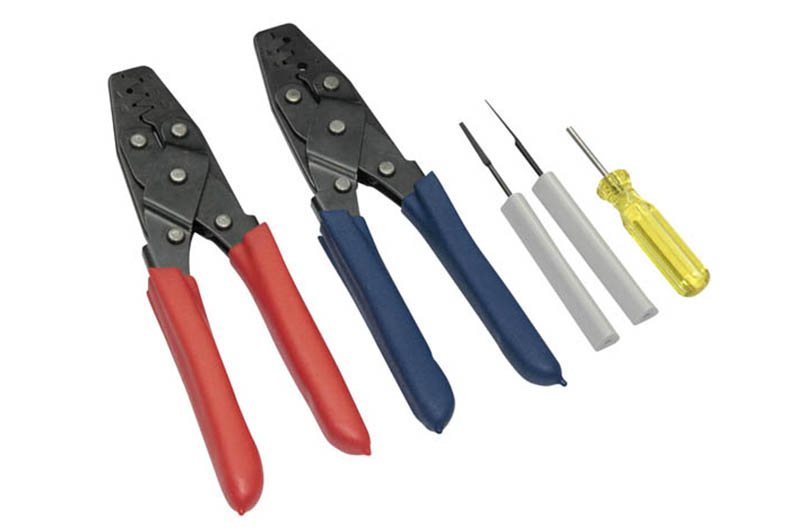 SALE Dual Crimper Set Inc 3 pin removal tools HT-070300