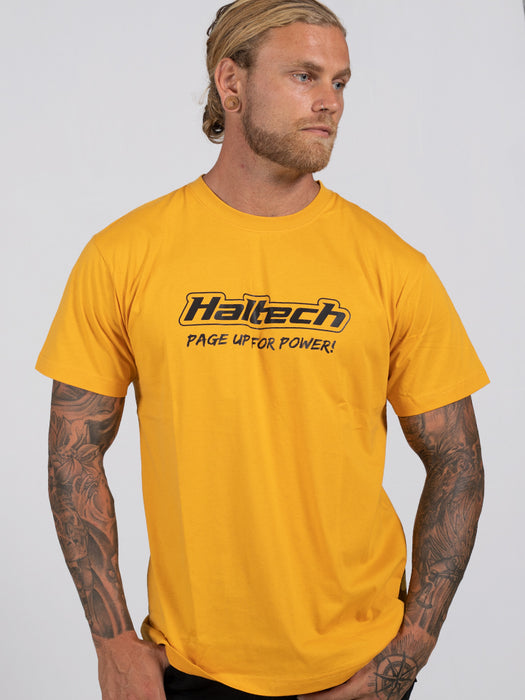Haltech Classic T-Shirt Yellow HT-301640Y2XL