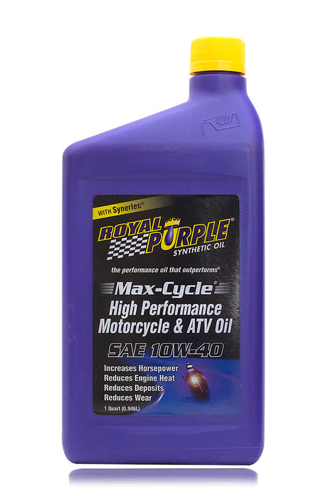 MAX CYCLE – SAE 10W-40 Synthetic Motorcycle Engine Oil - 946mL
