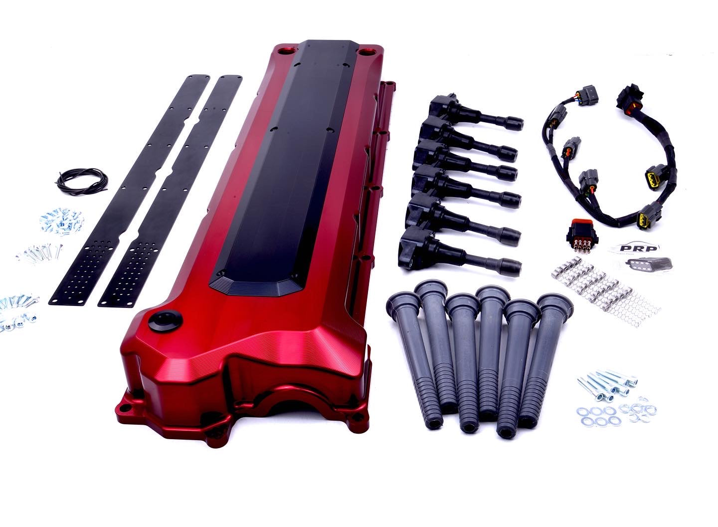 PRP Billet Rocker Cover and Integrated Coil kit - Nissan TB48 ...