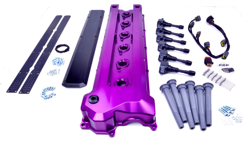 PRP Billet Rocker Cover and Integrated Coil kit - Nissan TB48