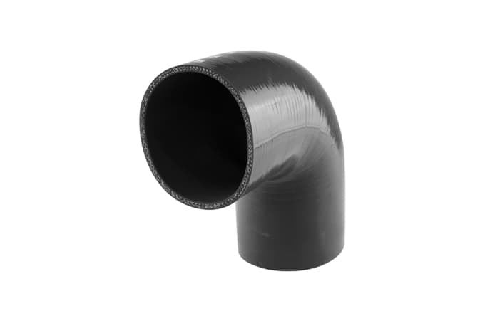 90 Elbow 4.00" BLACK TS-HE90400-BK
