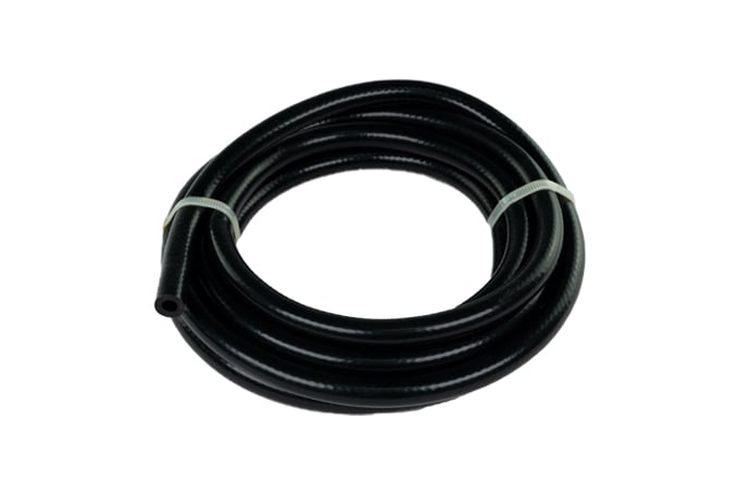 3m Pack - 6mm Reinforced Vac Hose - Black TS-HVR0603-BK