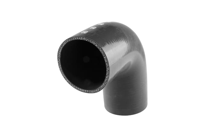 90 Reducer Elbow 2.75"-3.00" Black TS-HRE9275300-BK