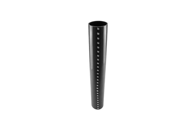 Straight 3.25" x 610mm BLACK TS-HS325610-BK
