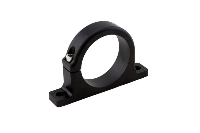 FPR Billet Fuel Filter Bracket for Turbosmart 1.75" OD filters - Anodized Black TS-0402-1140