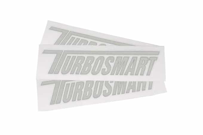 TS Car Decal - White 350mm x 80mm TS-9007-1022