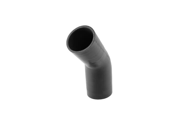45 Reducer Elbow 2.50"-3.00" Black TS-HRE42530-BK