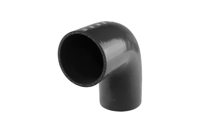 90 Elbow 3.50" BLACK TS-HE90350-BK