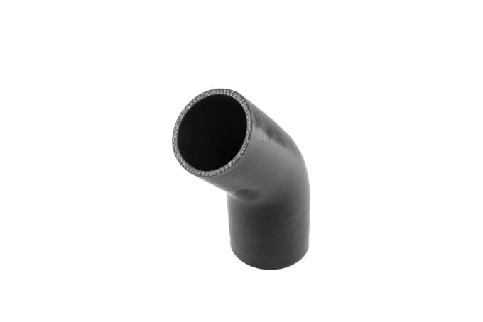 45 Reducer Elbow 2.25"-2.50" BLACK TS-HRE42225-BK