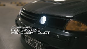R32 Passenger Side Ducted Headlight - Nissan R32 Skyline